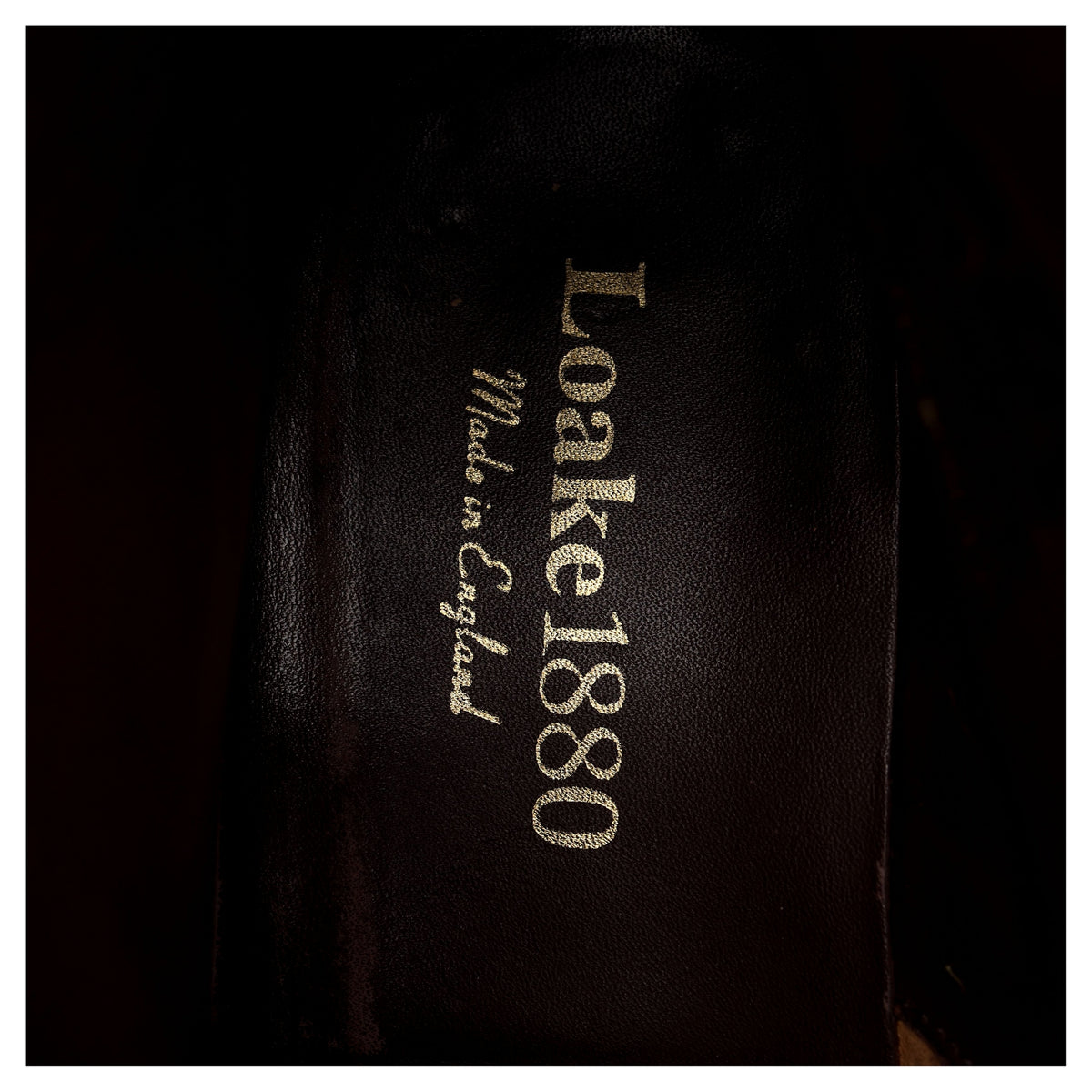 1880 'Sedbergh' Black Leather Cap Toe Boots UK 6 G