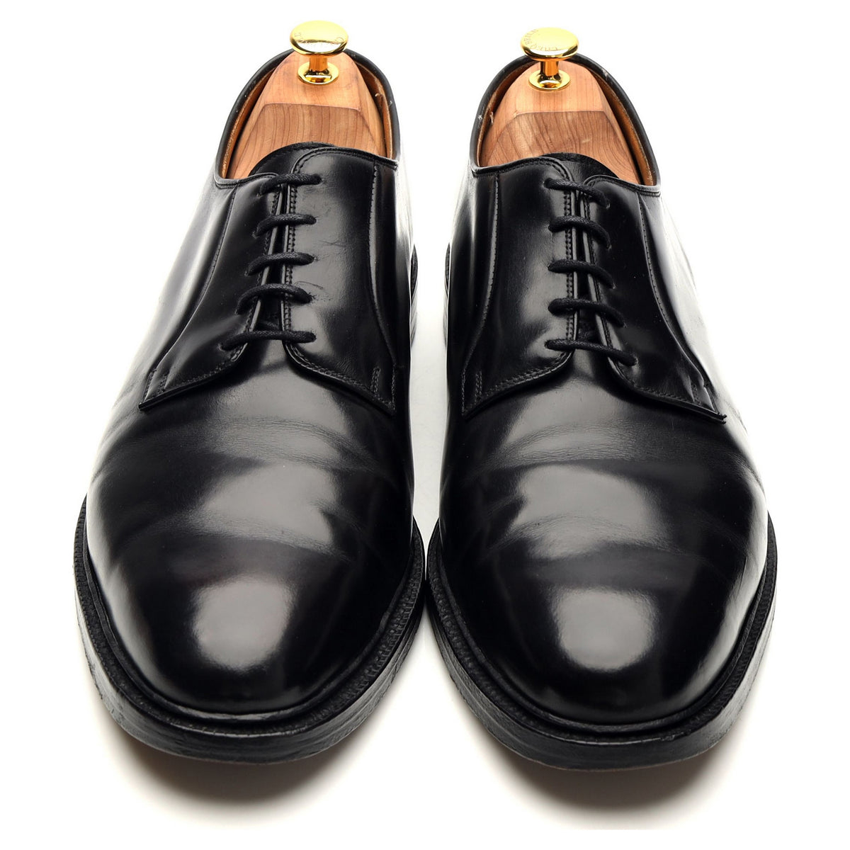 'Carlisle' Black Leather Derby UK 13 E