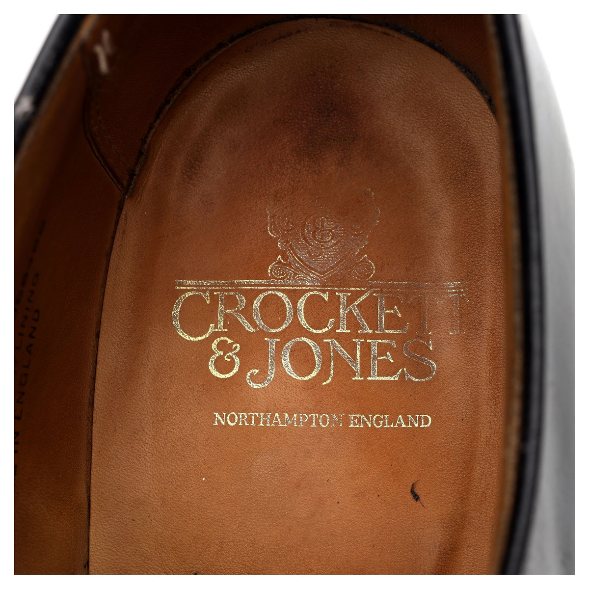 'Carlisle' Black Leather Derby UK 13 E