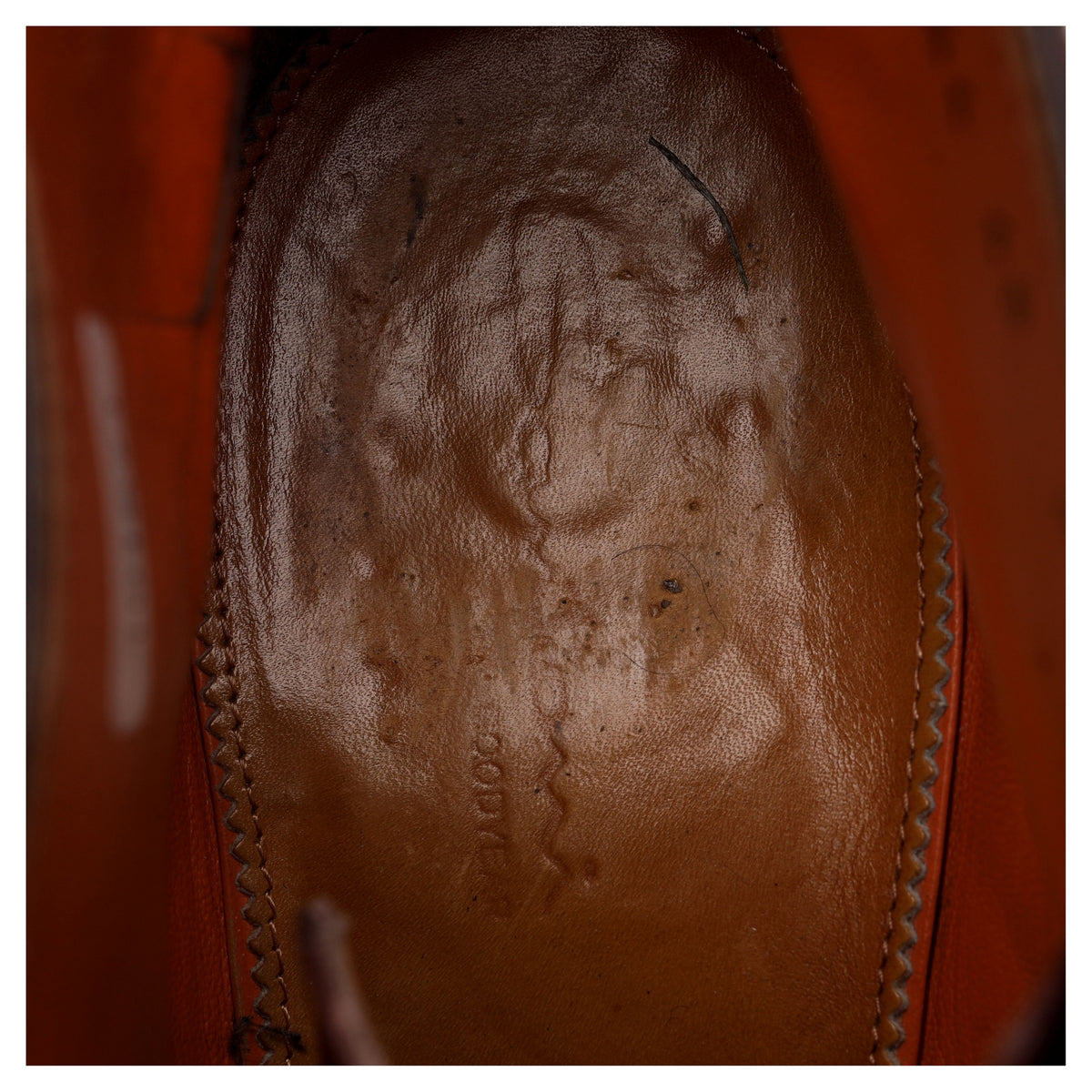 Brown Grain Leather Chukka Boots UK 9.5 F