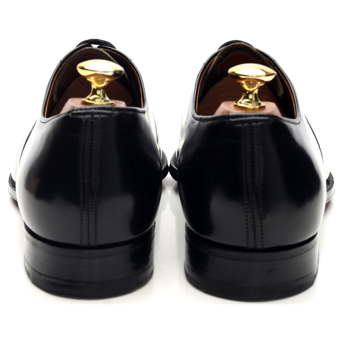 'Balmoral' Black Leather Oxford UK 8 G