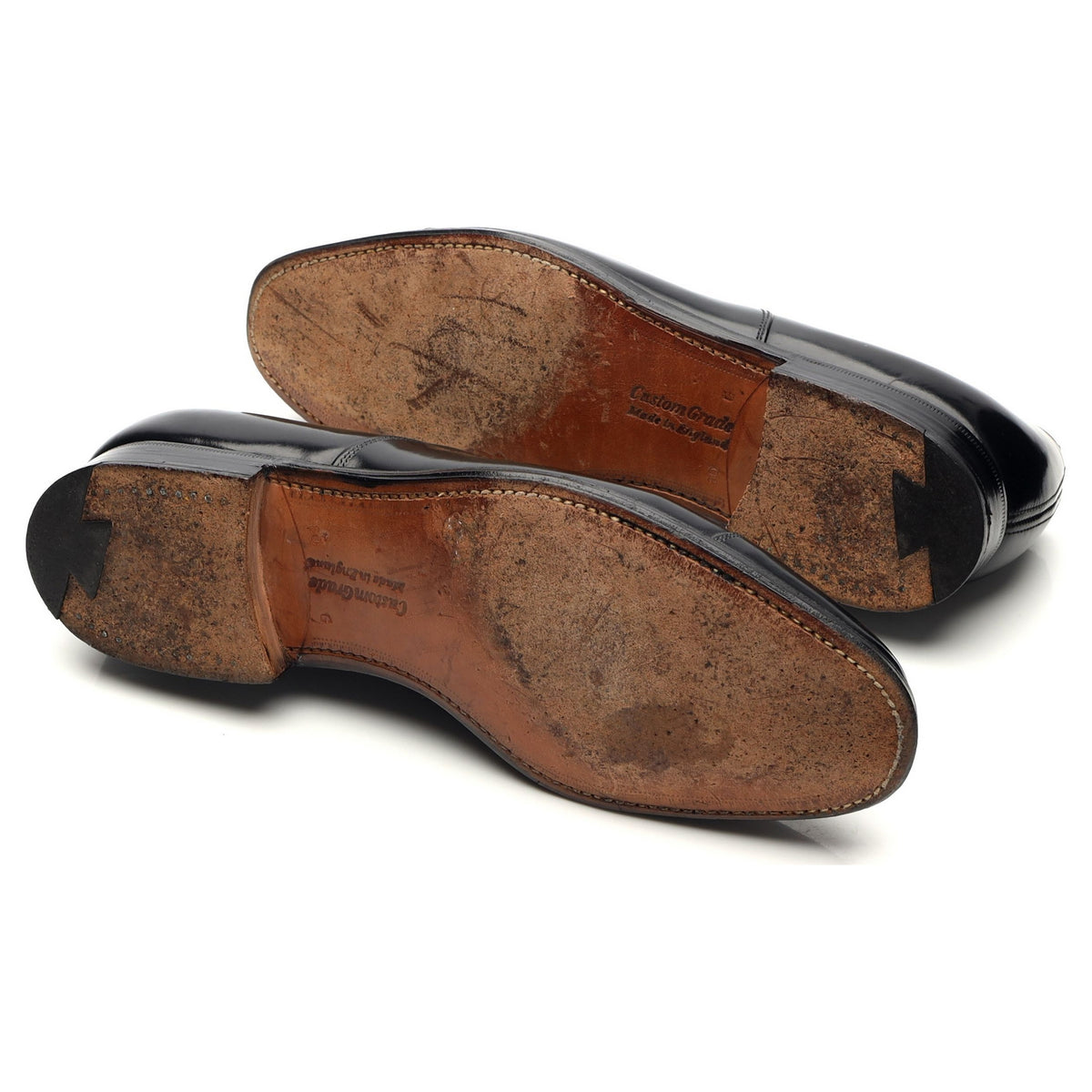 'Balmoral' Black Leather Oxford UK 8 G