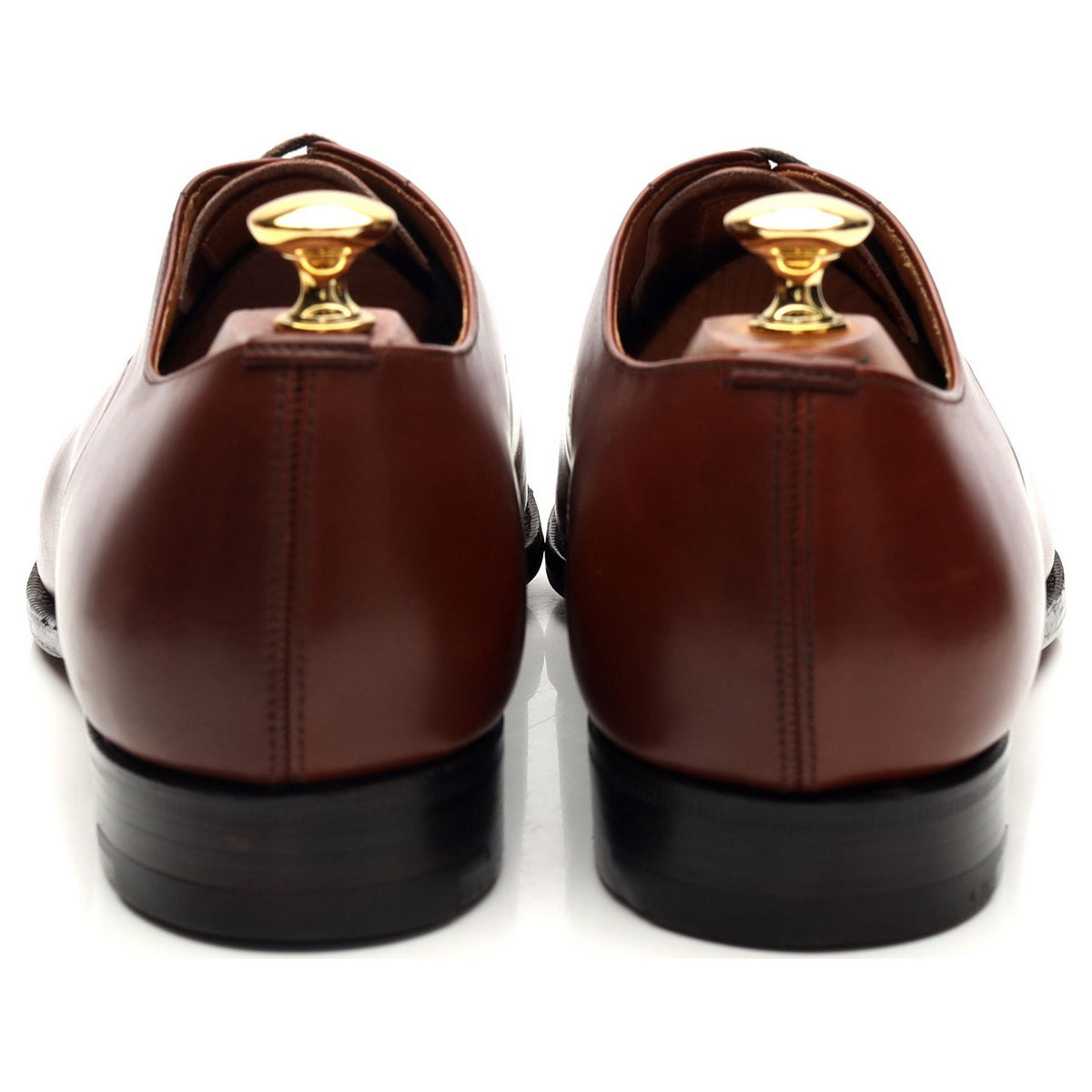 'Consul' Tan Brown Leather Oxford UK 9 F