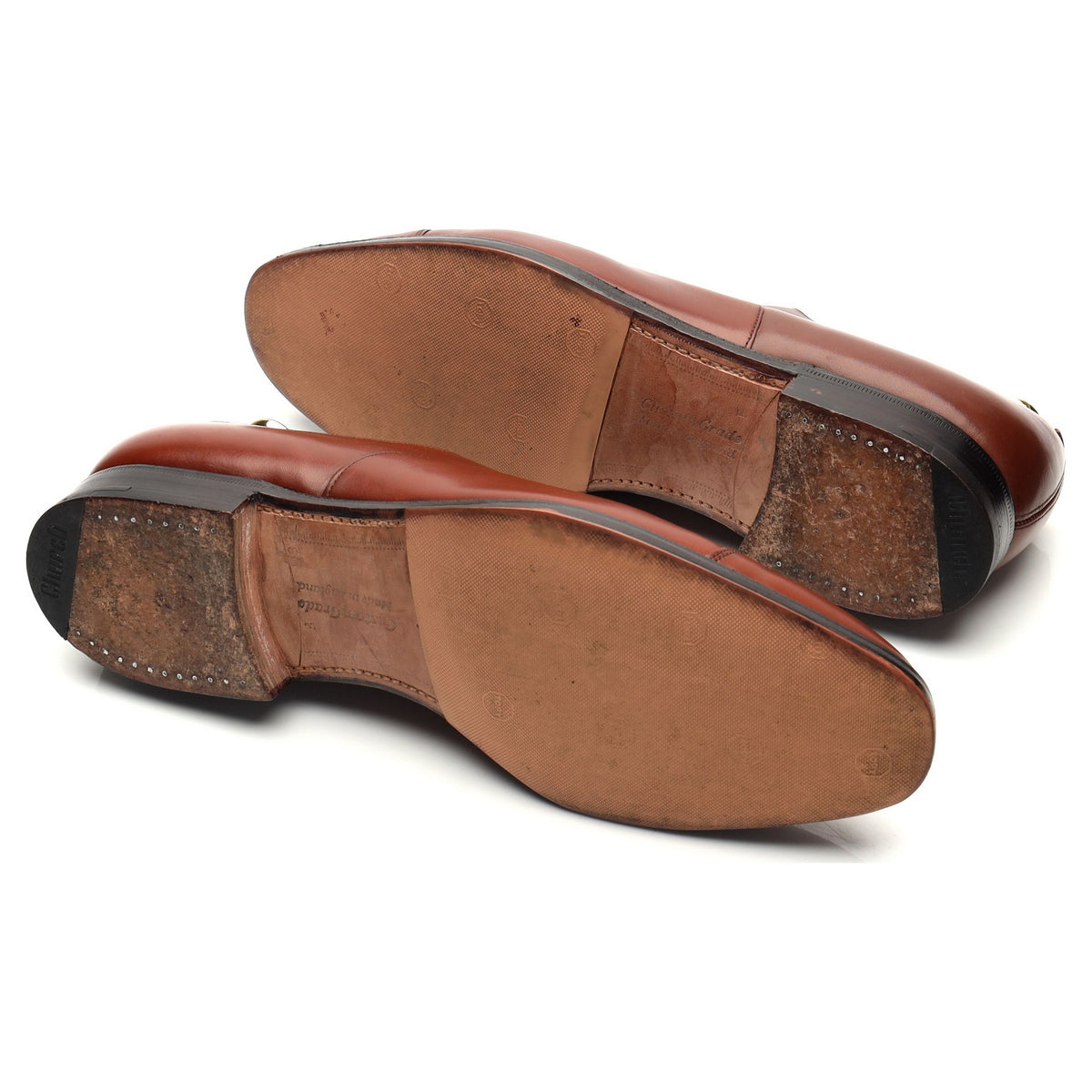 'Consul' Tan Brown Leather Oxford UK 9 F