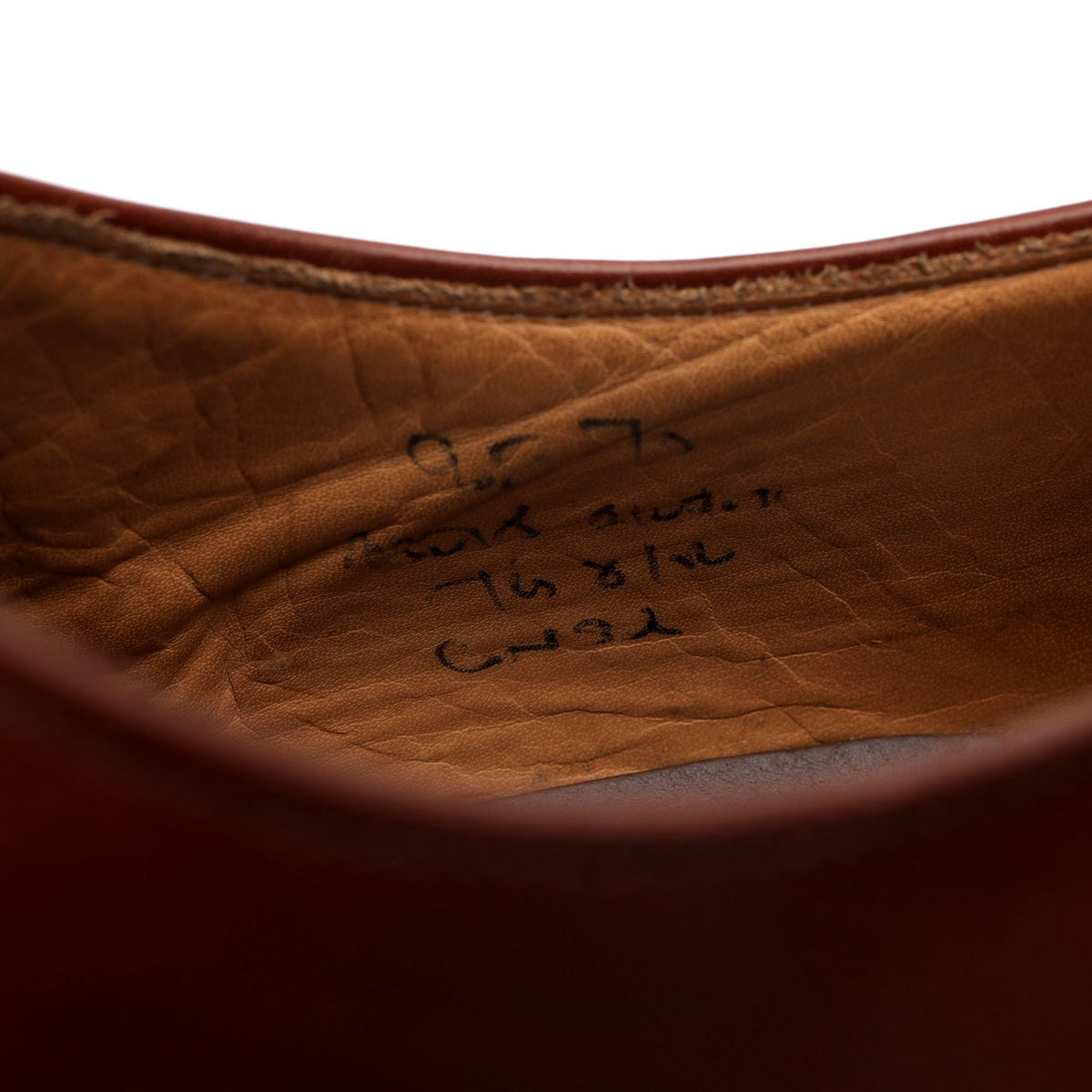 'Consul' Tan Brown Leather Oxford UK 9 F