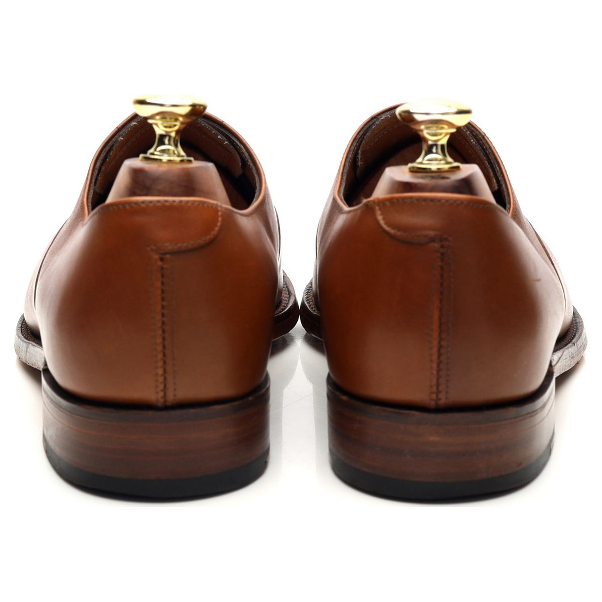 '8469T' Tan Brown Leather Oxford UK 7 F