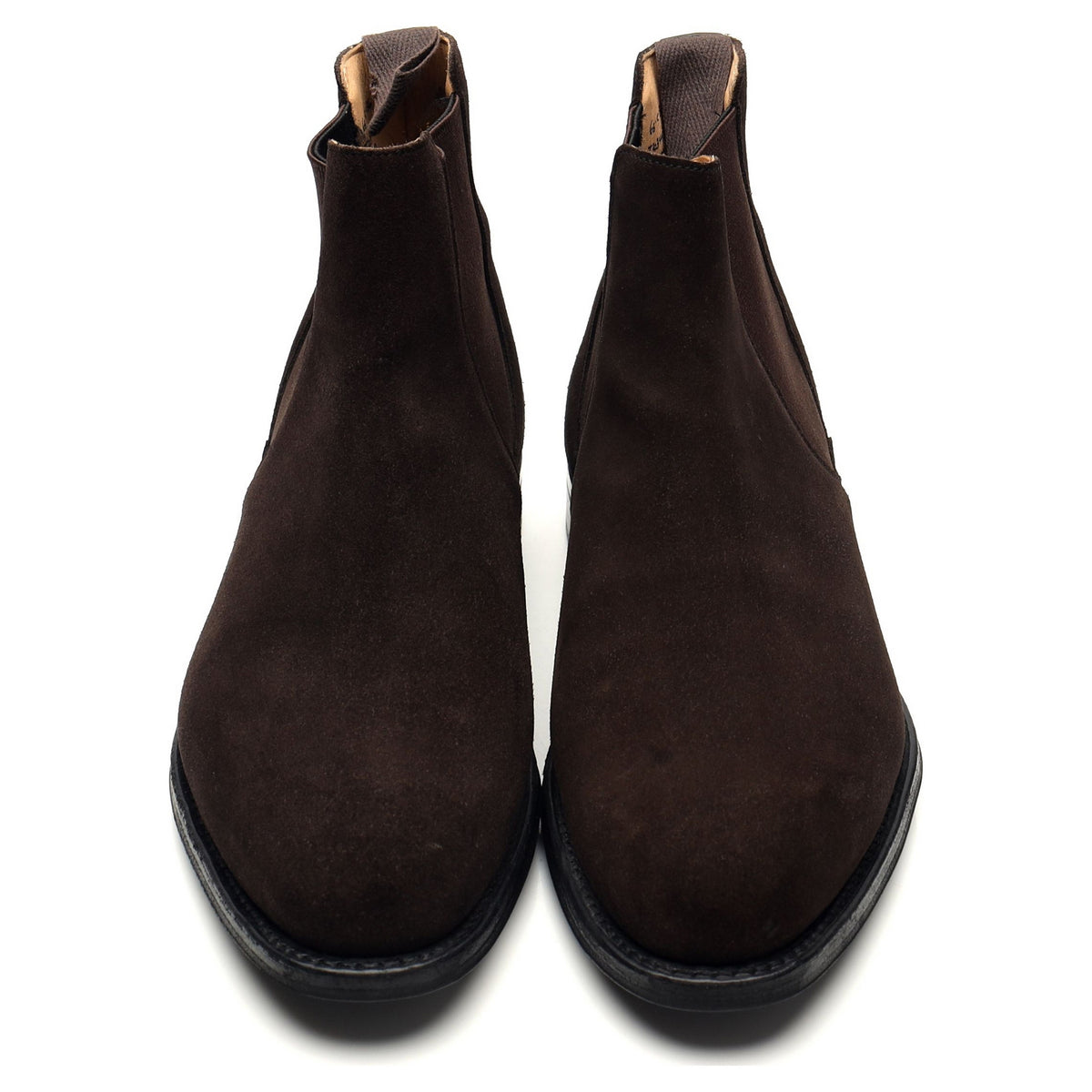 'Houston 2' Dark Brown Suede Chelsea Boots UK 6.5 G