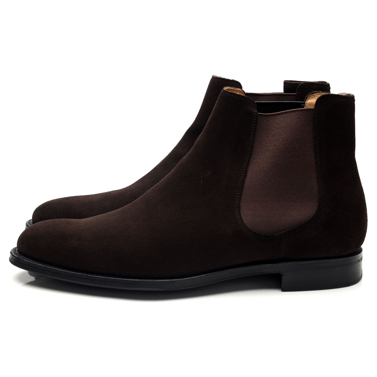 'Houston 2' Dark Brown Suede Chelsea Boots UK 6.5 G