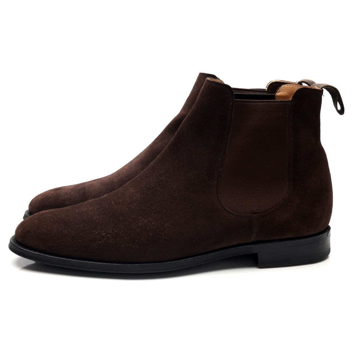 'Amberley' Dark Brown Suede Chelsea Boots UK 8 F