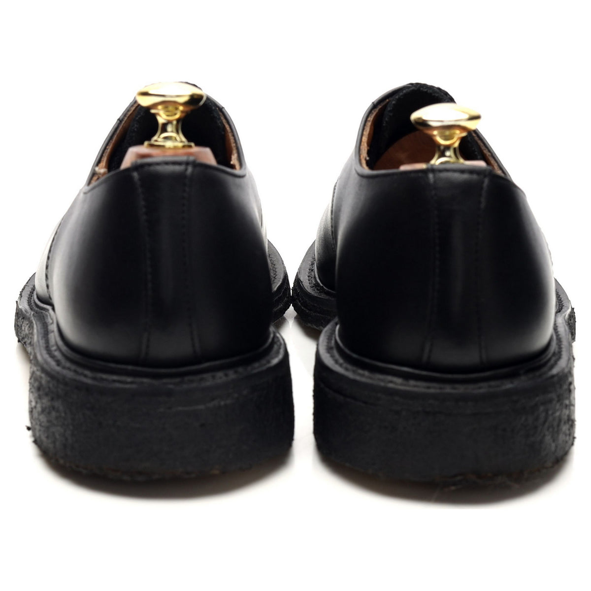 Black Leather Derby UK 7