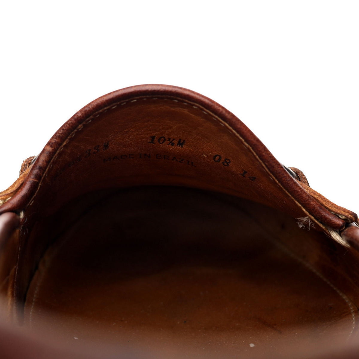 'Saxon' Brown Crocodile Grain Leather Horsebit Loafers UK 9.5 US 10.5