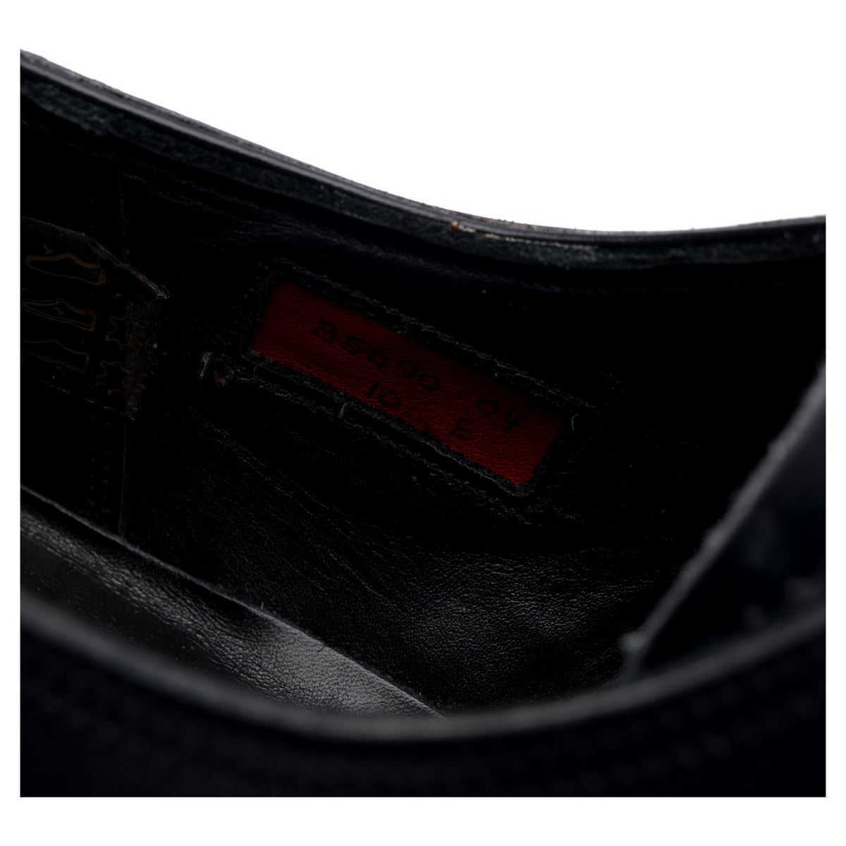 Navy Blue Leather Oxford UK 10 E