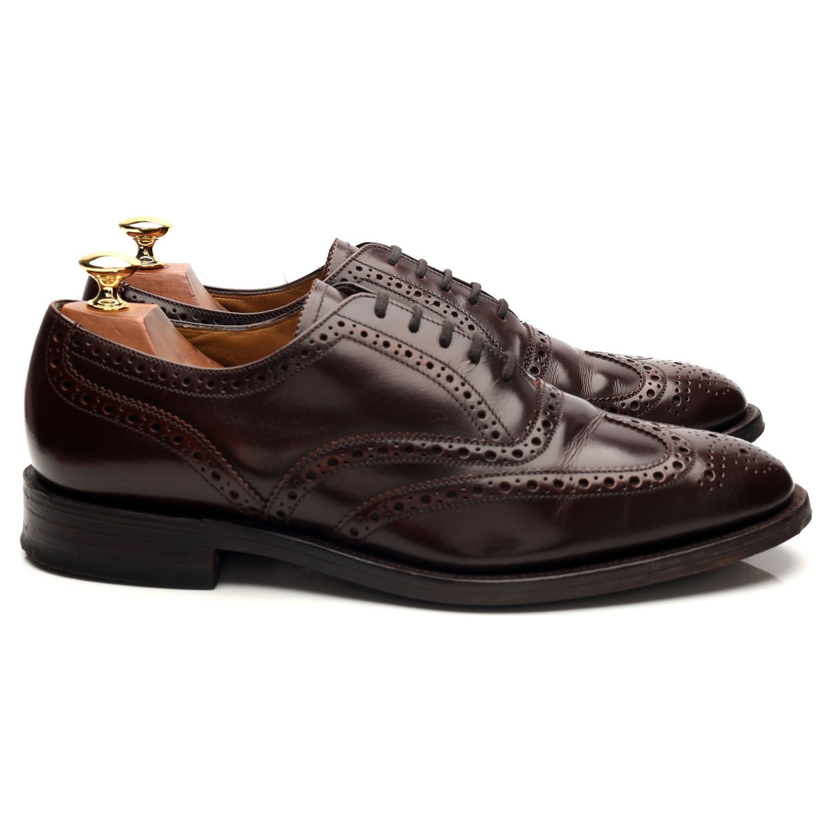 '202' Brown Leather Oxford Brogues UK 9 G