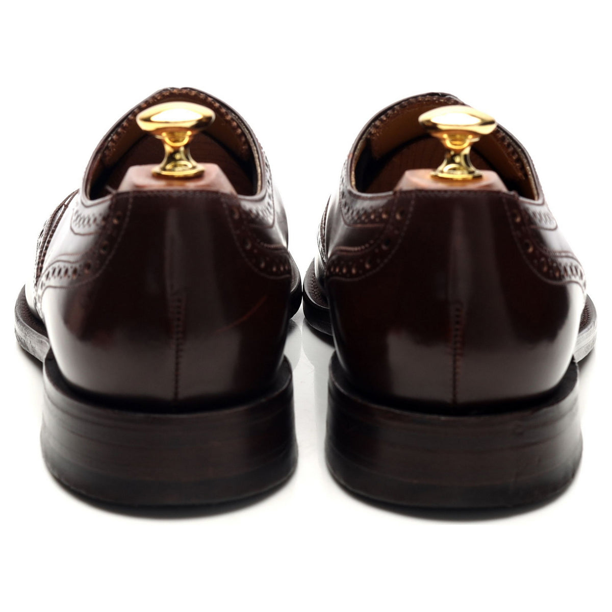 '202' Brown Leather Oxford Brogues UK 9 G