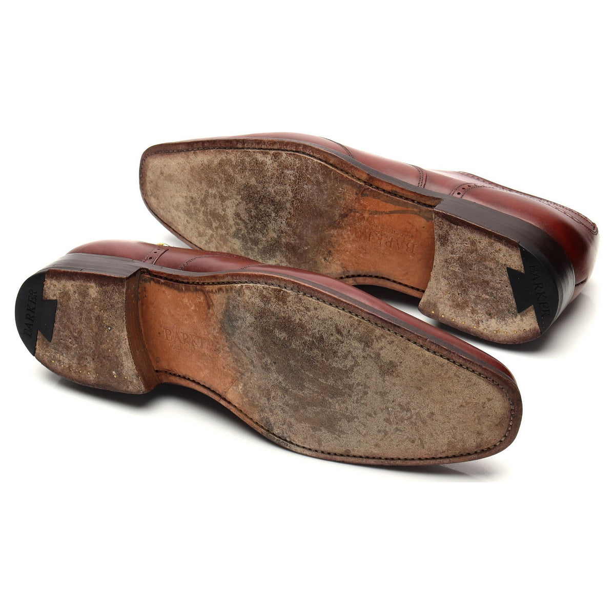 'Johnny' Brown Leather Oxford Brogues UK 7.5 F