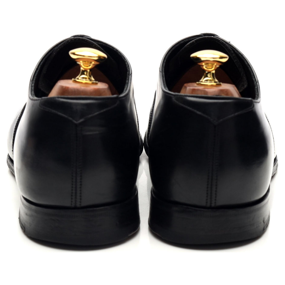 'Lowick' Black Leather Oxford UK 10 G