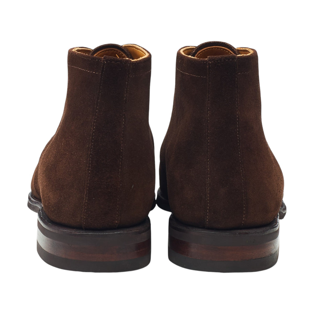 '101468' Dark Brown Suede Chukka Boots UK 9.5