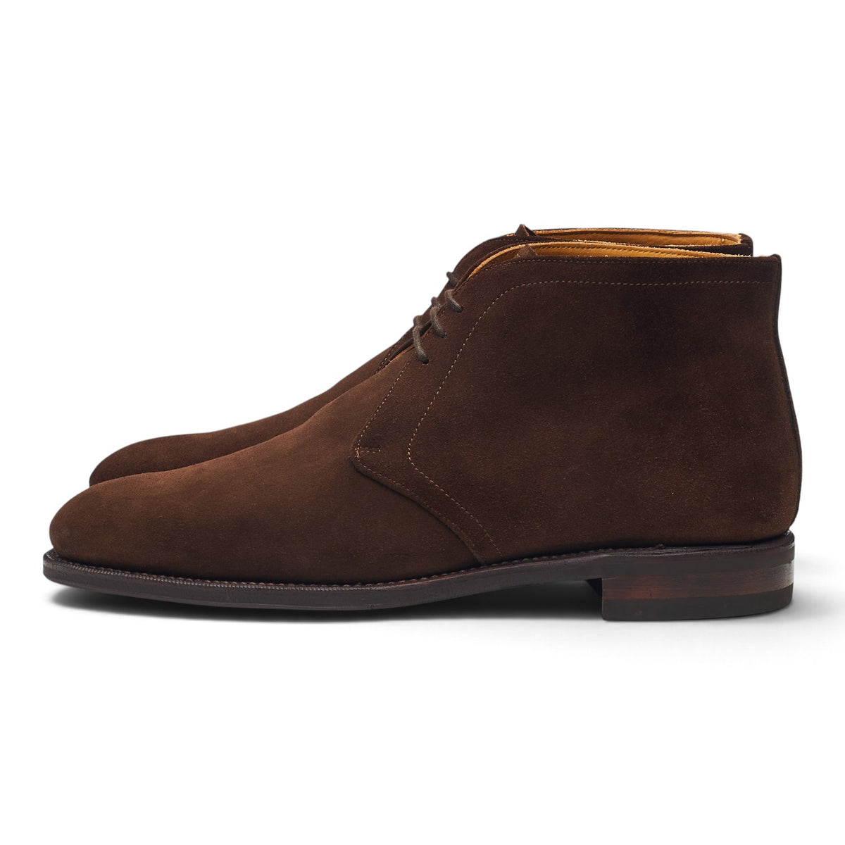 '101468' Dark Brown Suede Chukka Boots UK 9.5