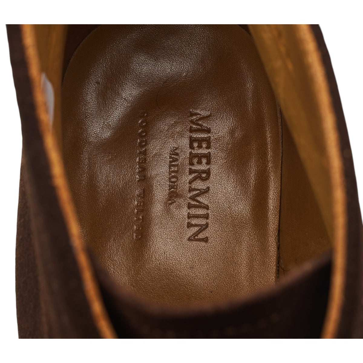 '101468' Dark Brown Suede Chukka Boots UK 9.5