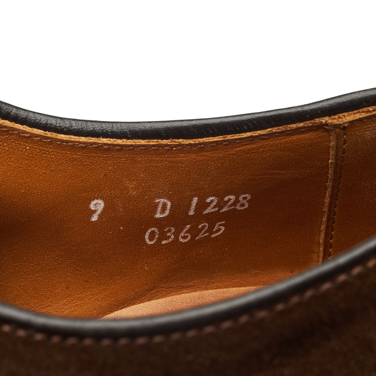 'Delray' Brown Suede Derby Split Toe UK 8 US 9 D