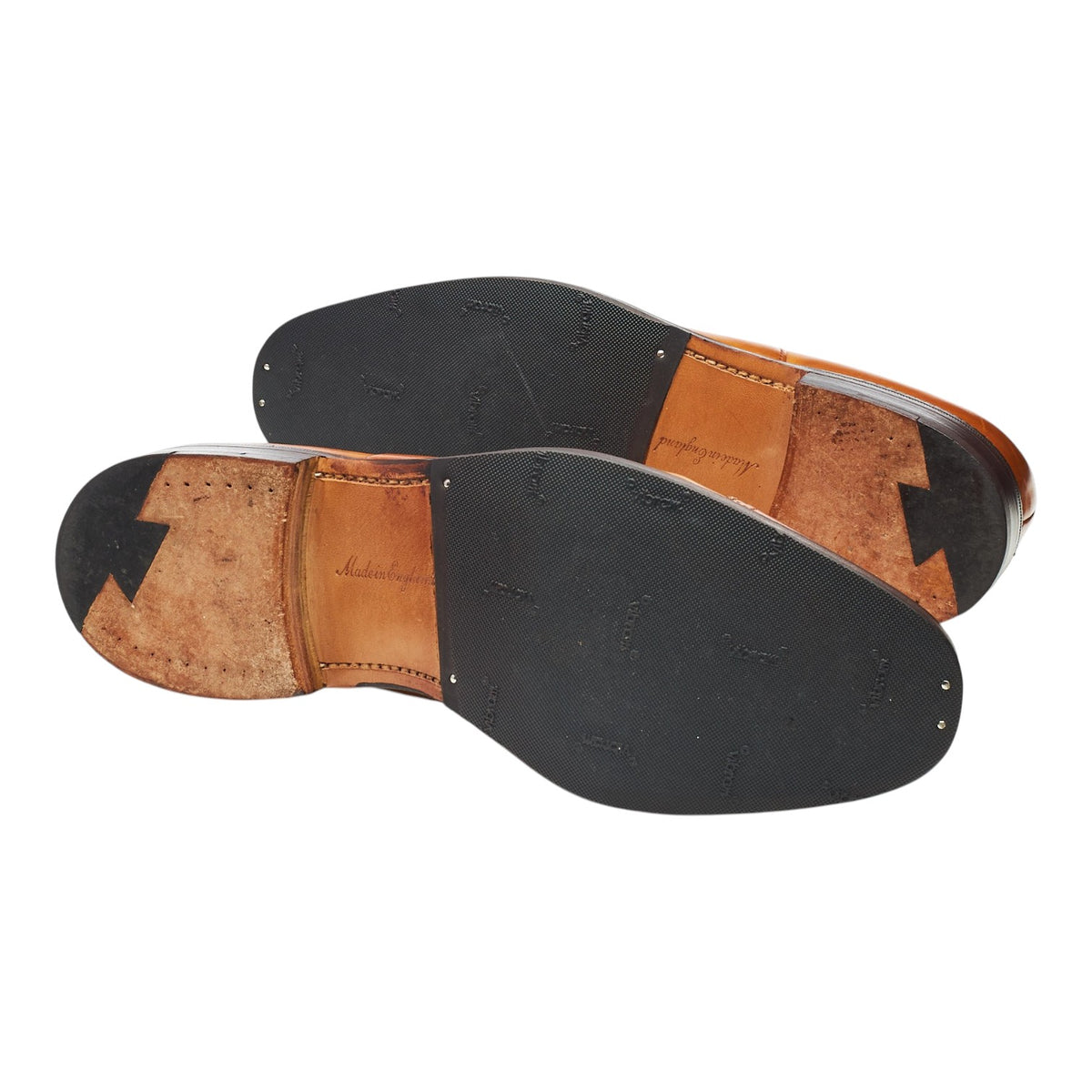 Tan Brown Leather Oxford UK 6.5 E