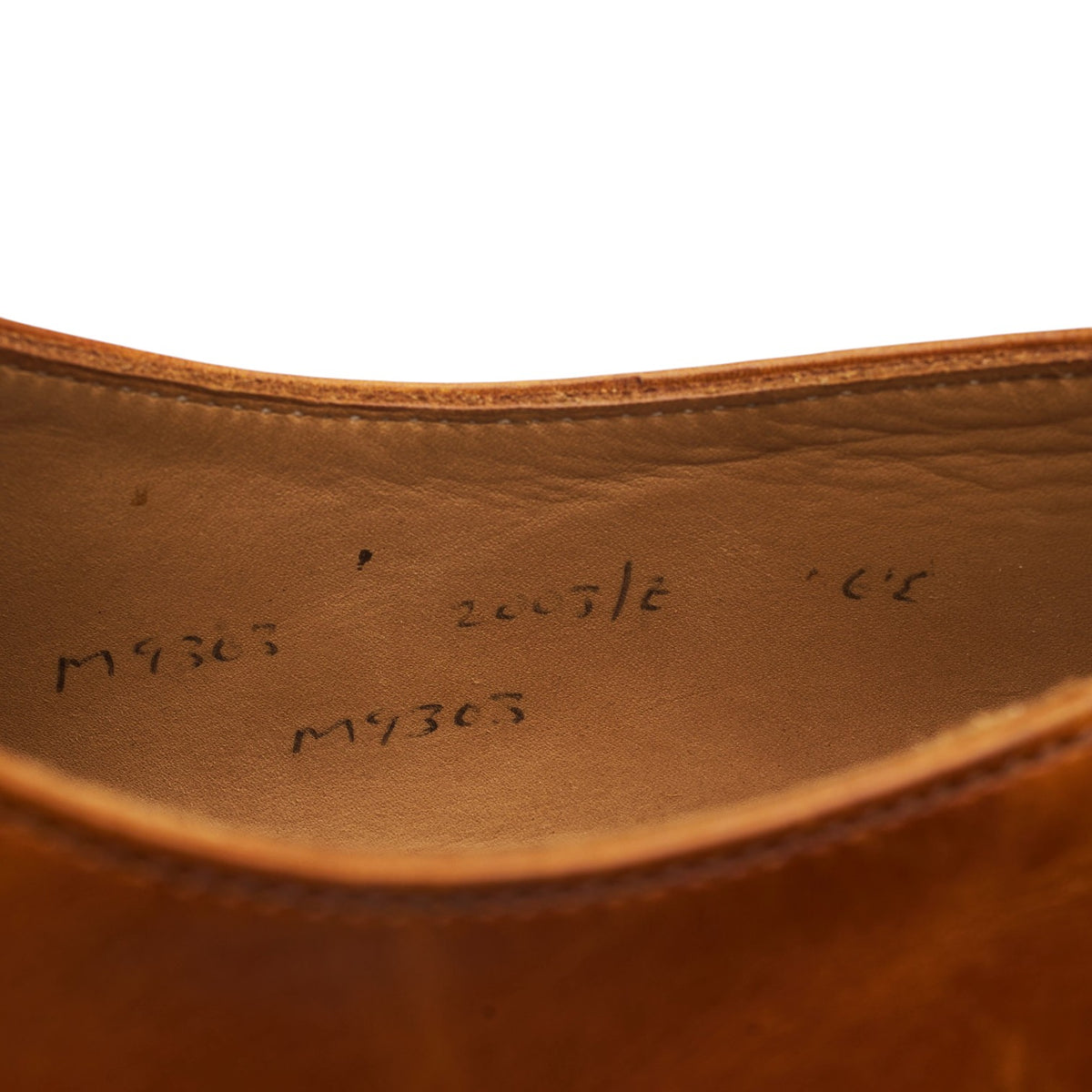 Tan Brown Leather Oxford UK 6.5 E