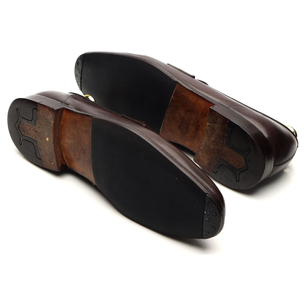 &#39;Ashley&#39; Dark Brown Leather Loafers UK 7 E