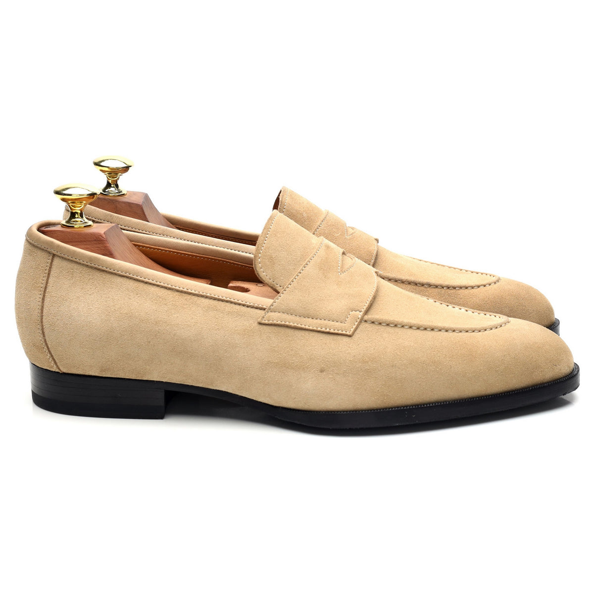 MTO Cream Suede Loafer UK 7