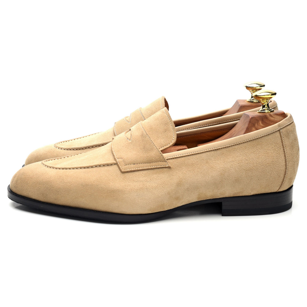 MTO Cream Suede Loafer UK 7