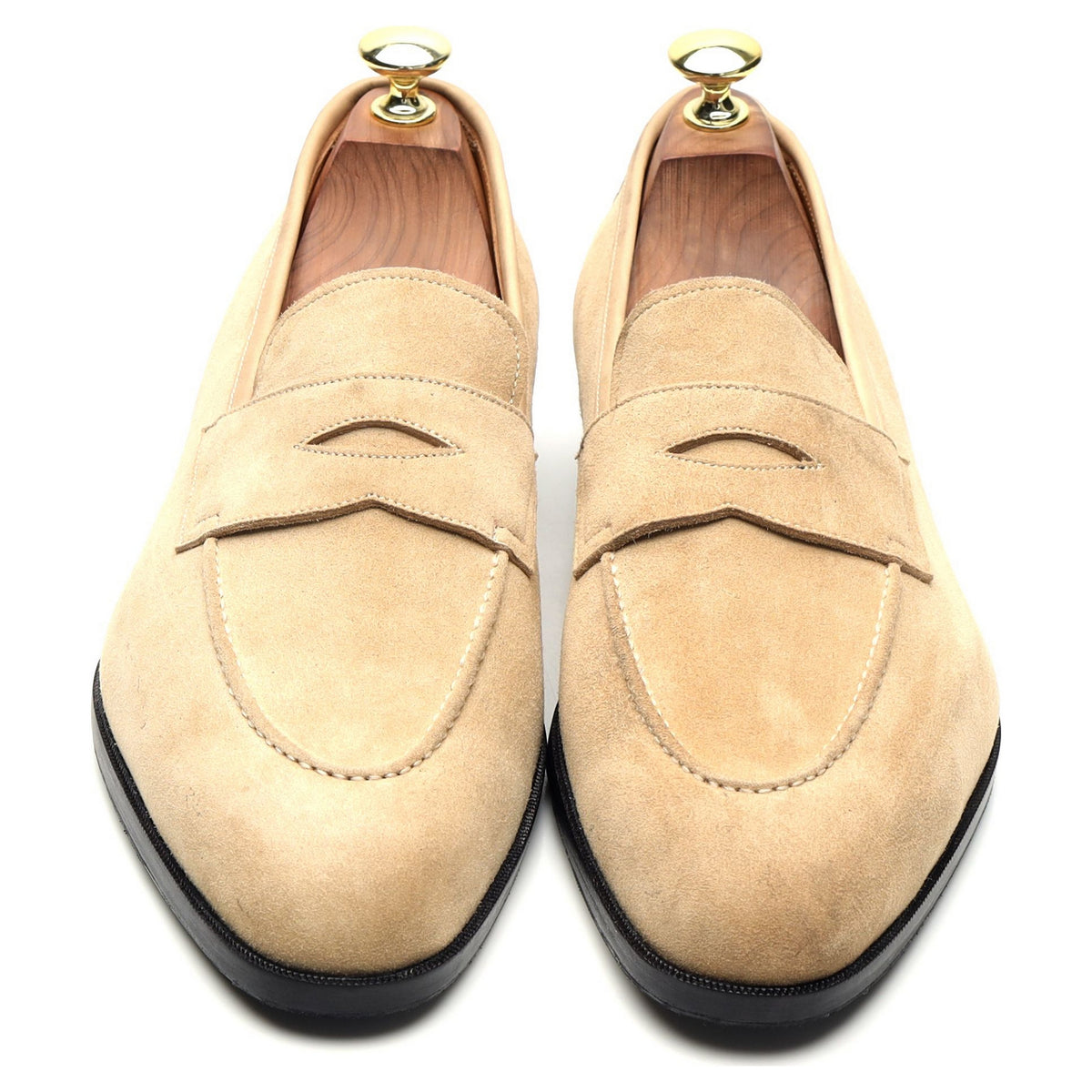 MTO Cream Suede Loafer UK 7