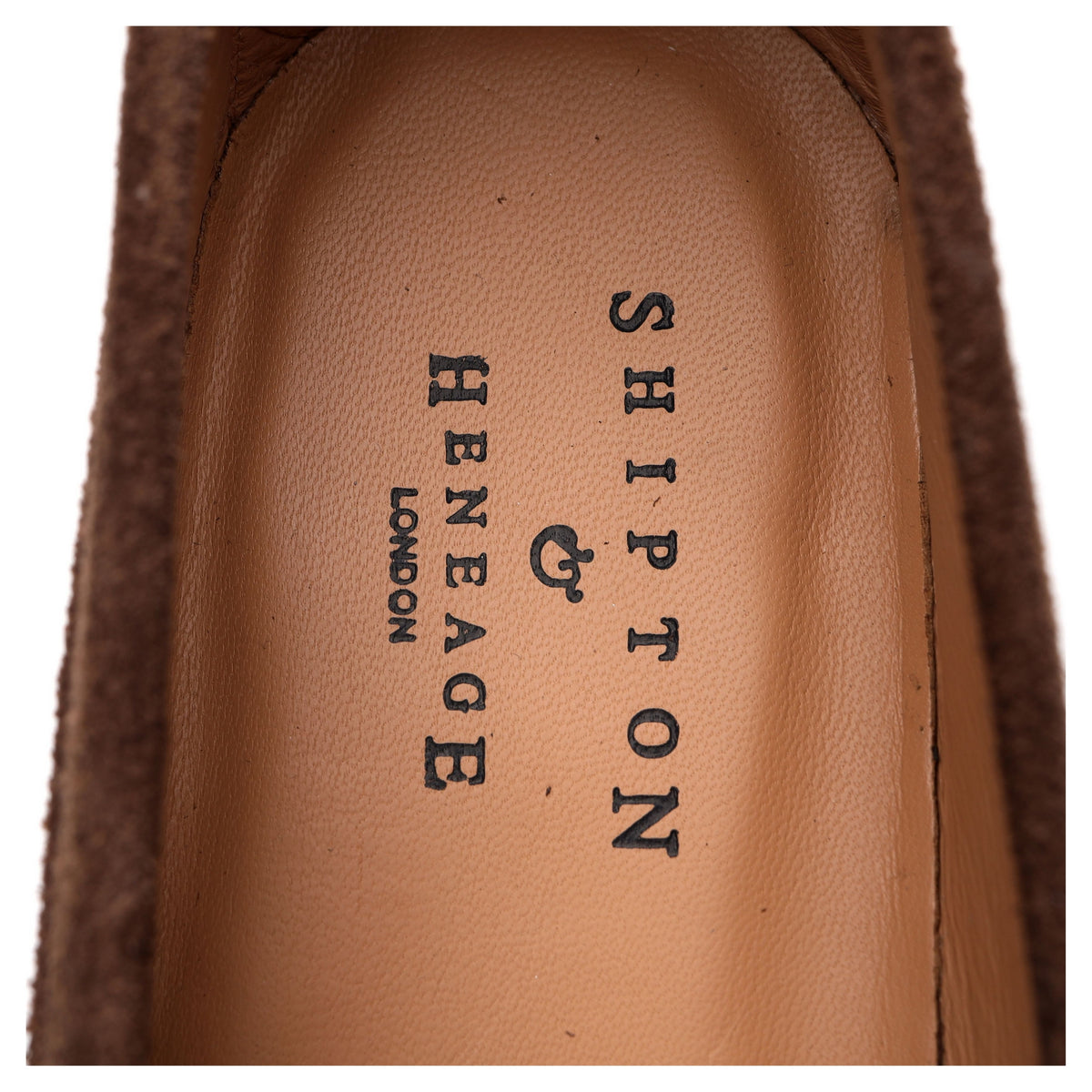 &#39;Parma&#39; Brown Suede Loafers UK 9.5 EU 43.5