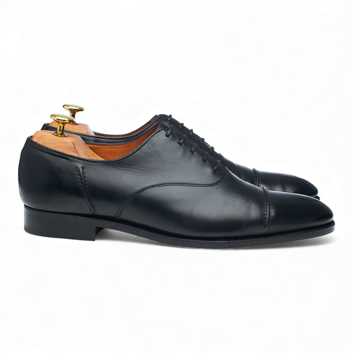 'Langton' Black Leather Oxford UK 8 EE