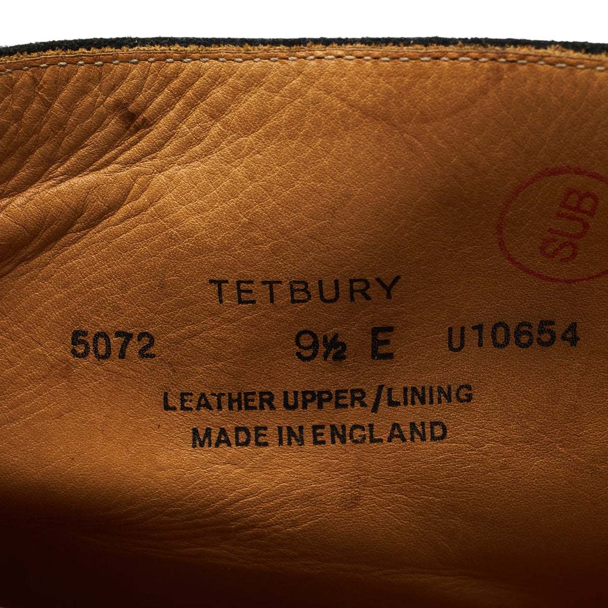 'Tetbury' Black Leather Chukka Boots UK 9.5 E