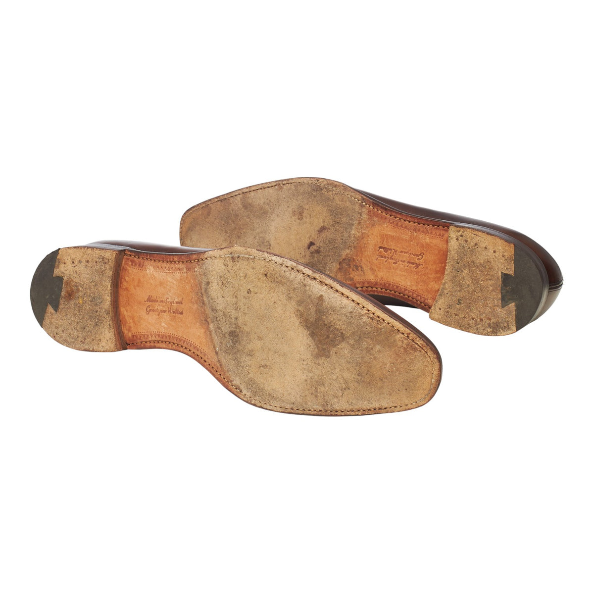 'Berkeley' Dark Brown Leather Wholecut Oxford UK 10.5 F