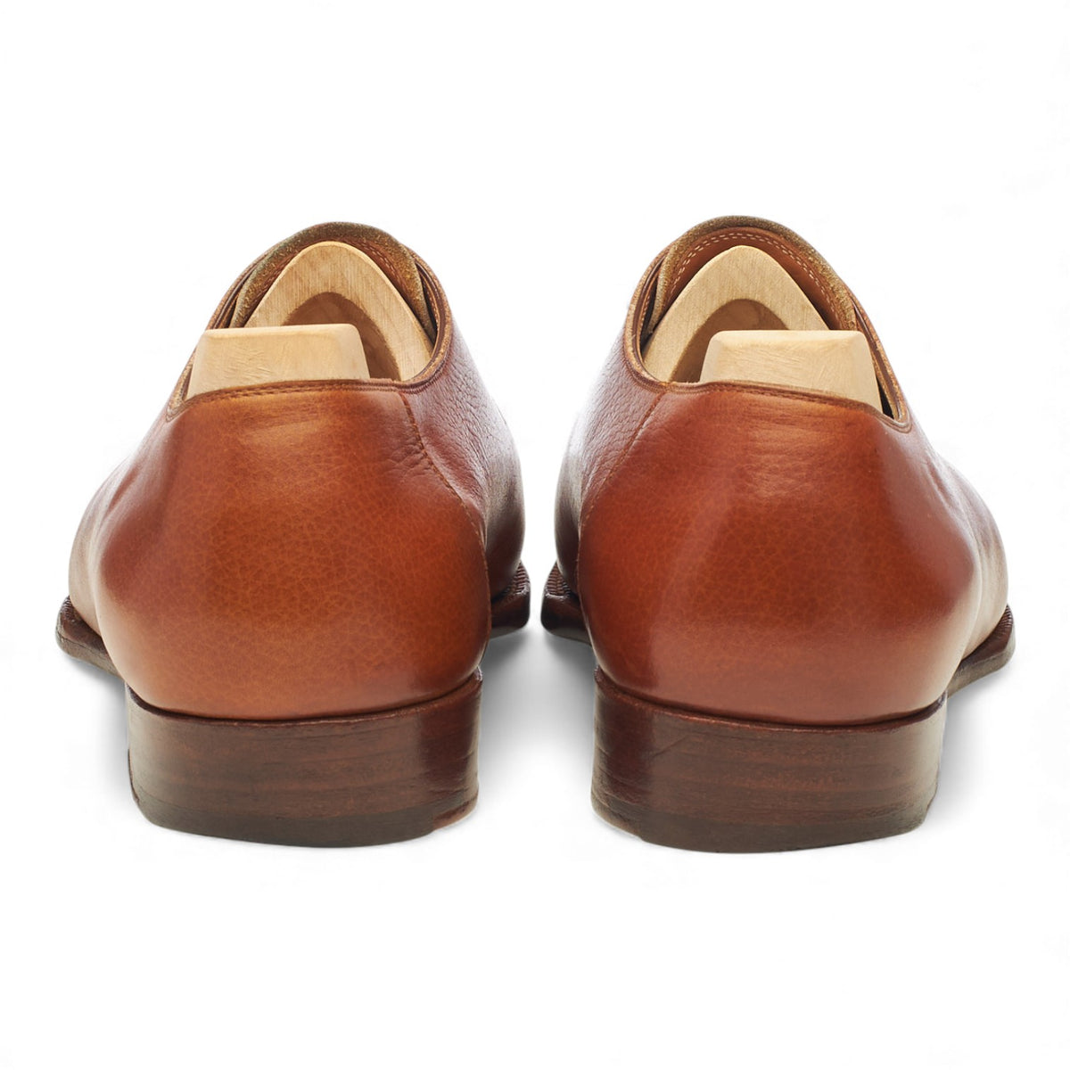 Bryceland's '633' Tan Brown Leather Split Toe Derby UK 8 F