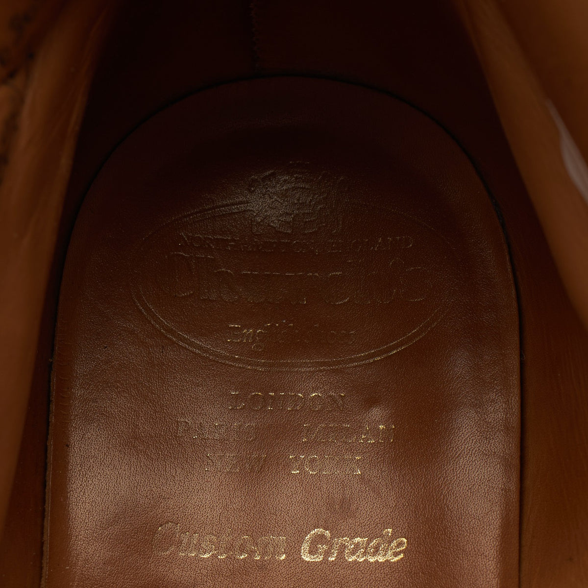 'Durham' Dark Brown Leather Chukka Boots UK 8 F