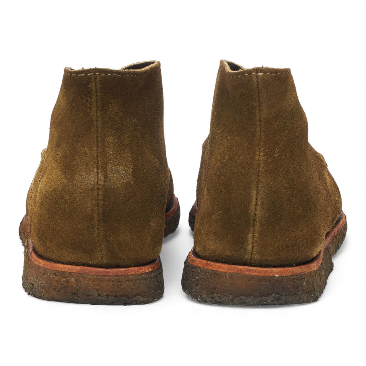 Green Suede Moc Toe Chukka Boots UK 10 US 11 D