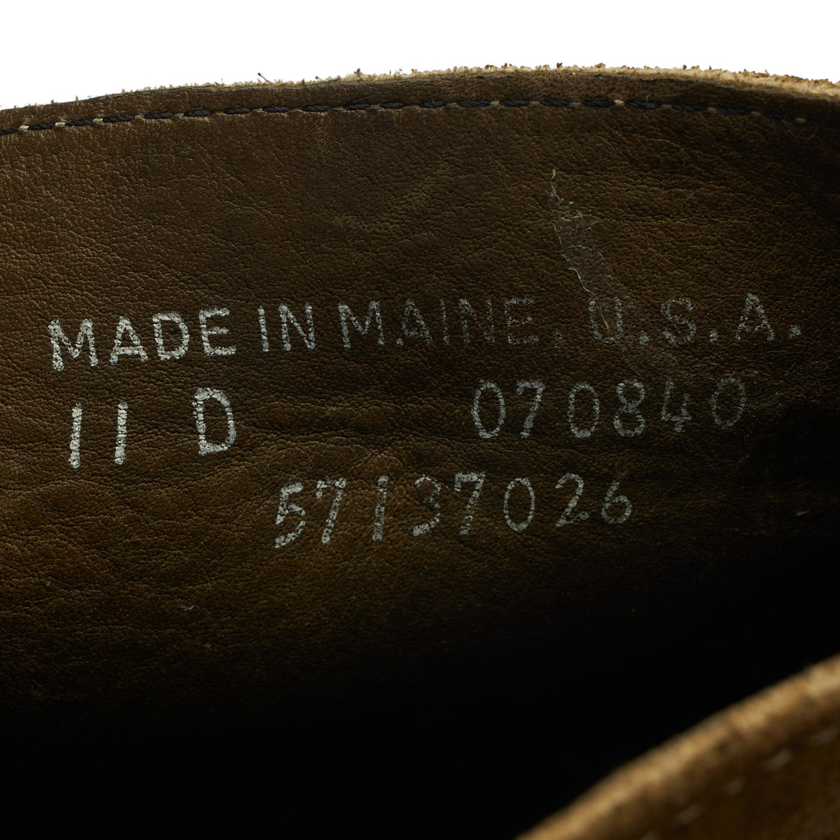 Green Suede Moc Toe Chukka Boots UK 10 US 11 D