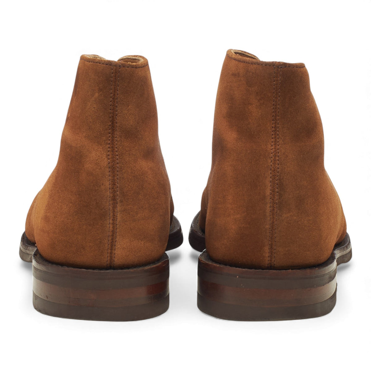 1880 'Kempton' Snuff Brown Suede Chukka Boots UK 7 F