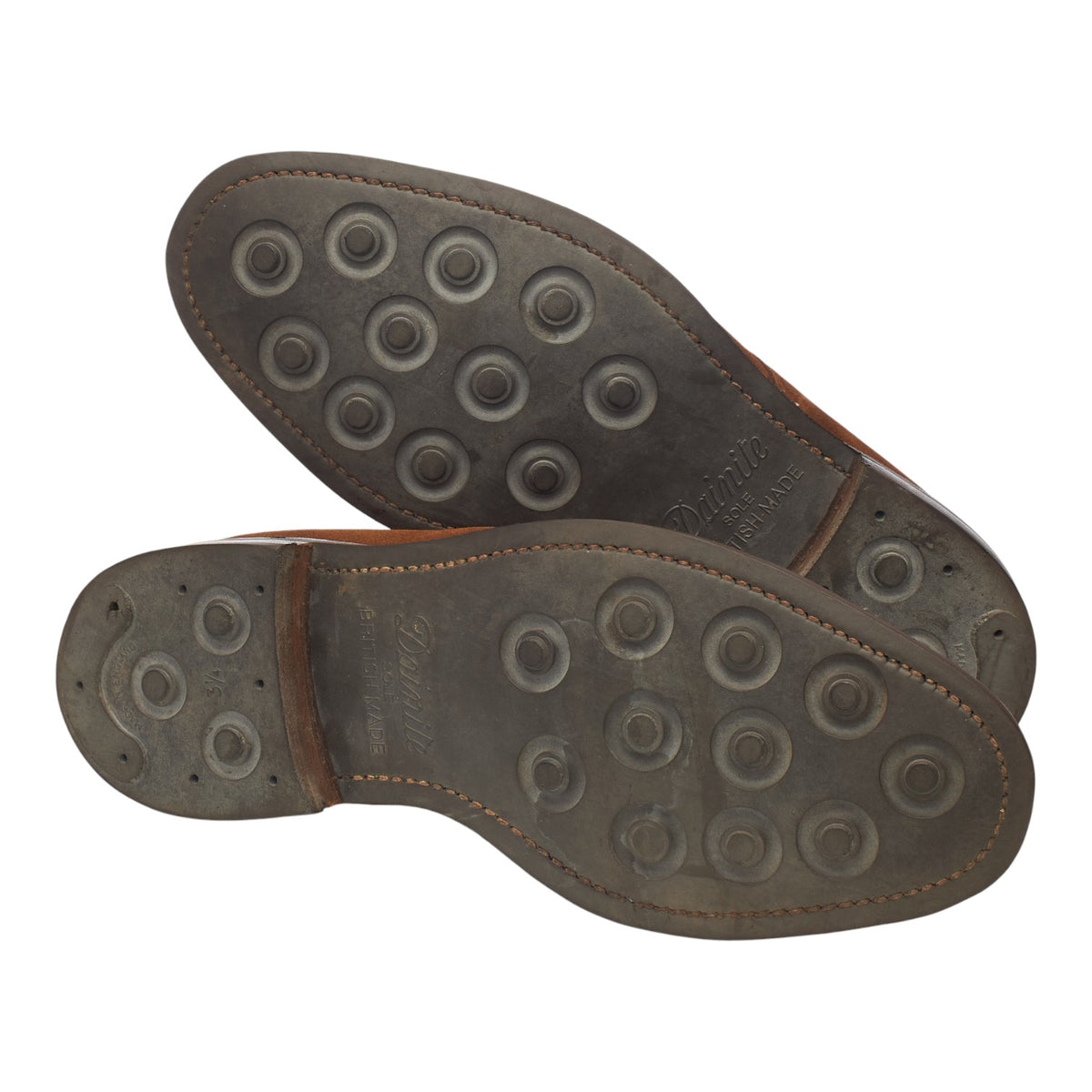 1880 'Kempton' Snuff Brown Suede Chukka Boots UK 7 F