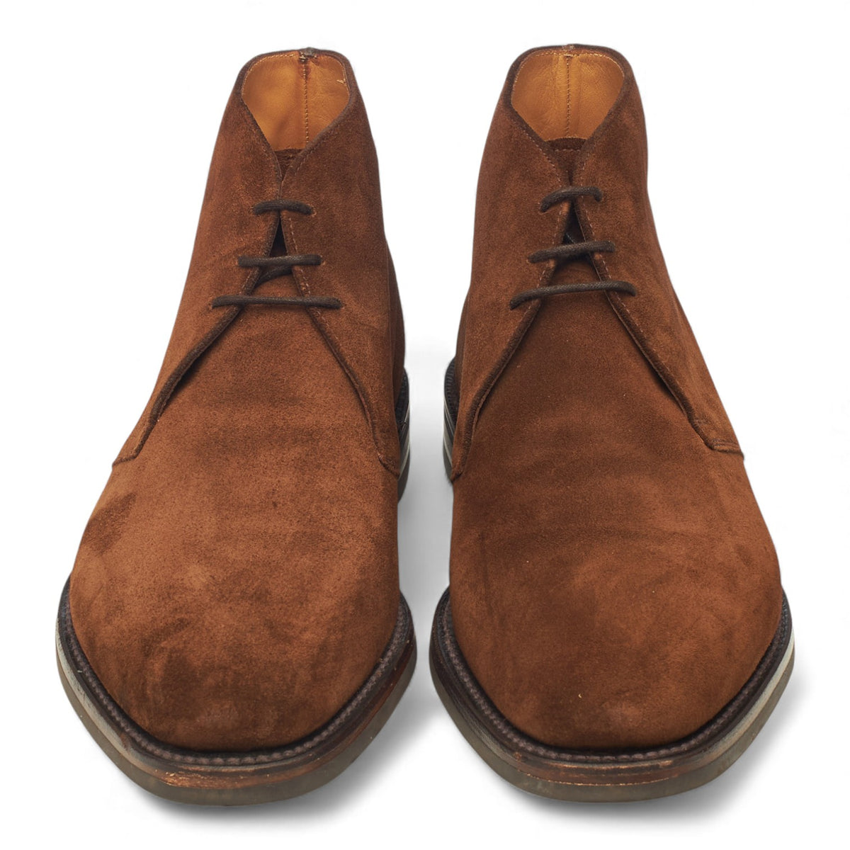1880 'Pimlico' Brown Suede Chukka Boots UK 11 F