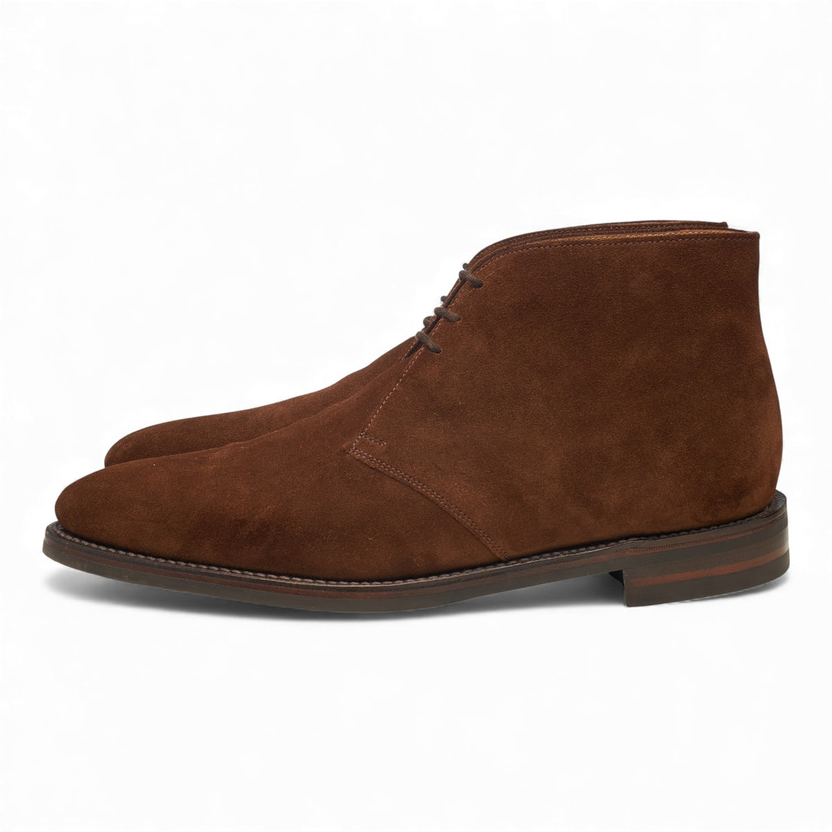 1880 'Pimlico' Brown Suede Chukka Boots UK 11 F