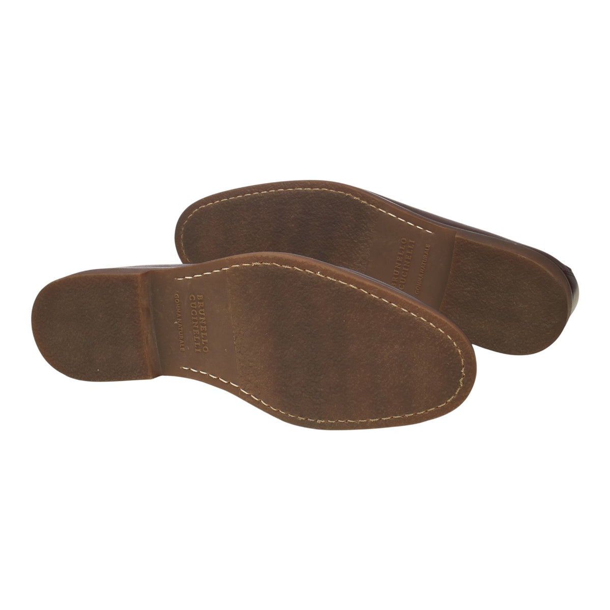 Dark Brown Leather Loafers UK 9 EU 43