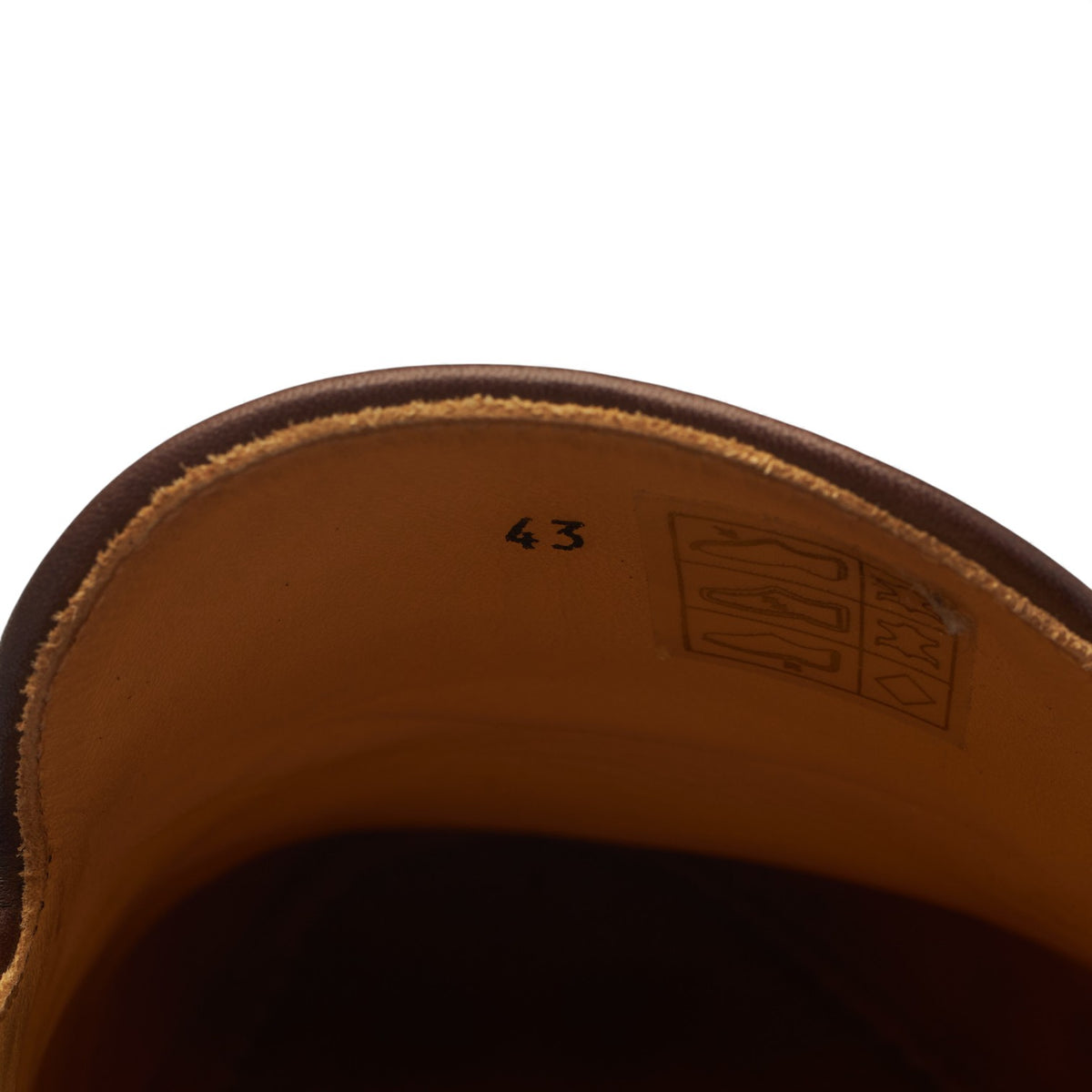 Dark Brown Leather Loafers UK 9 EU 43