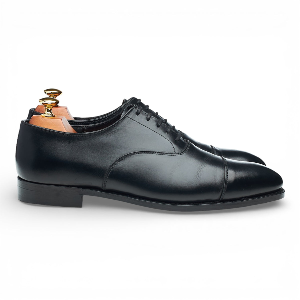 'Audley' Black Leather Oxford UK 9 E