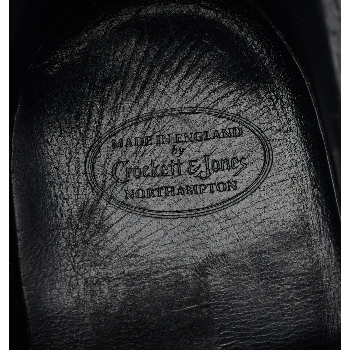 'Audley' Black Leather Oxford UK 9 E