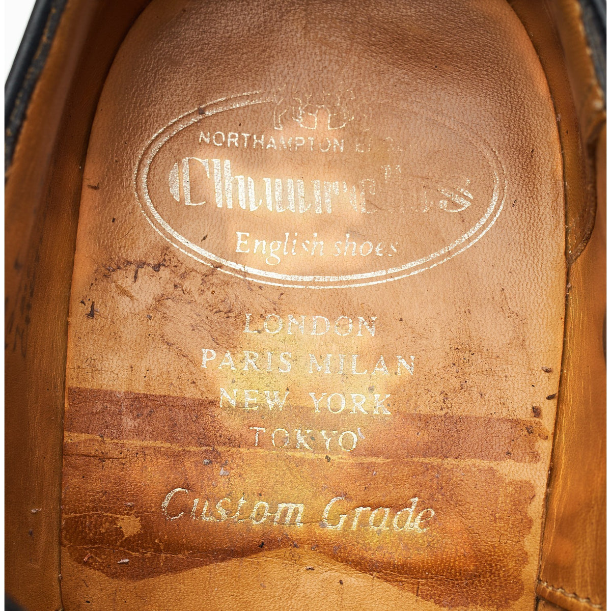 'Chetwynd' Black Leather Oxford Brogues UK 6.5 F