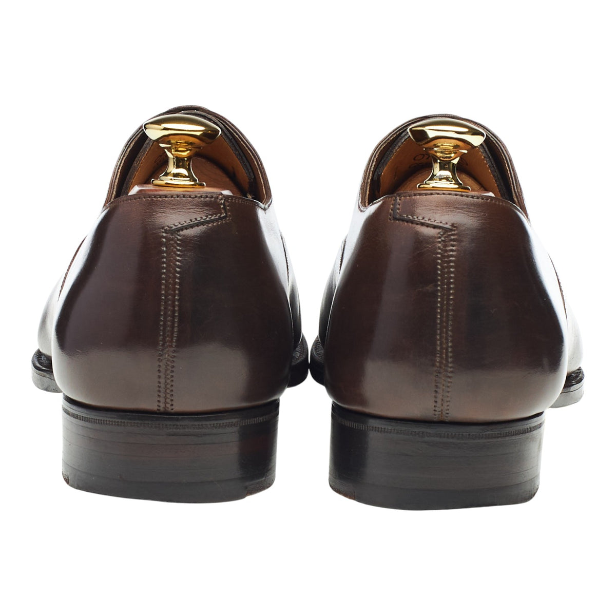 'Oxford' Dark Brown Leather Oxford UK 7 E