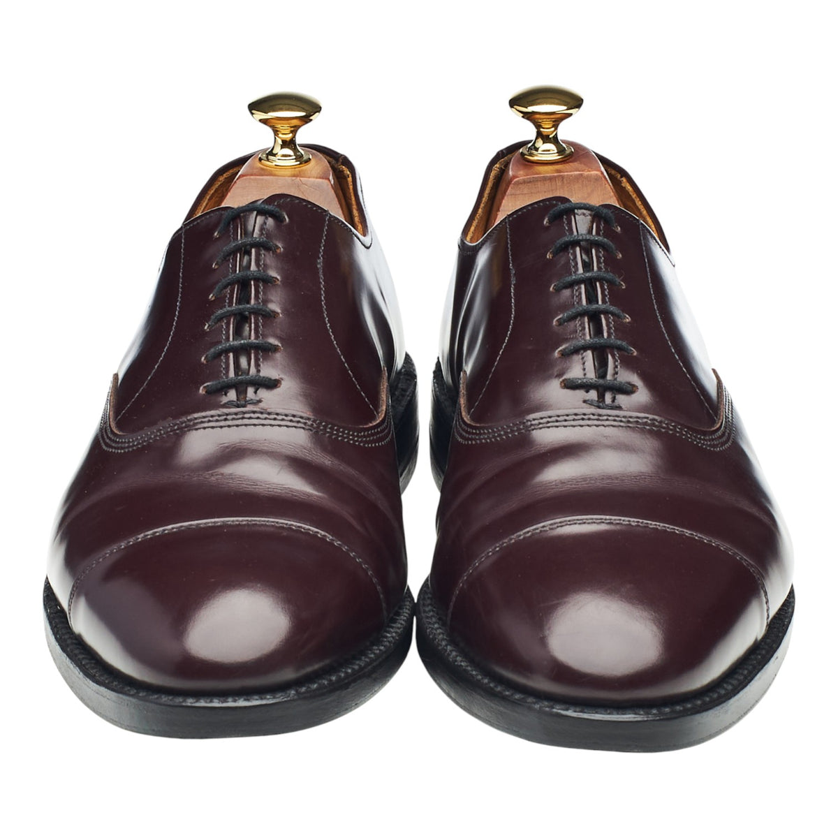 'Park Avenue' Burgundy Leather Oxford UK 8 US 9 D