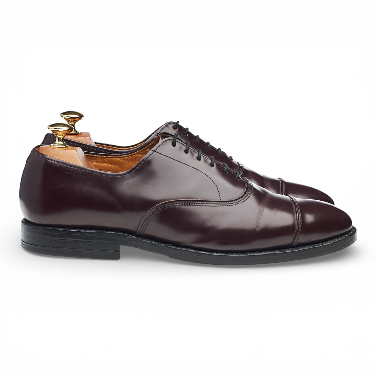 'Park Avenue' Burgundy Leather Oxford UK 8 US 9 D